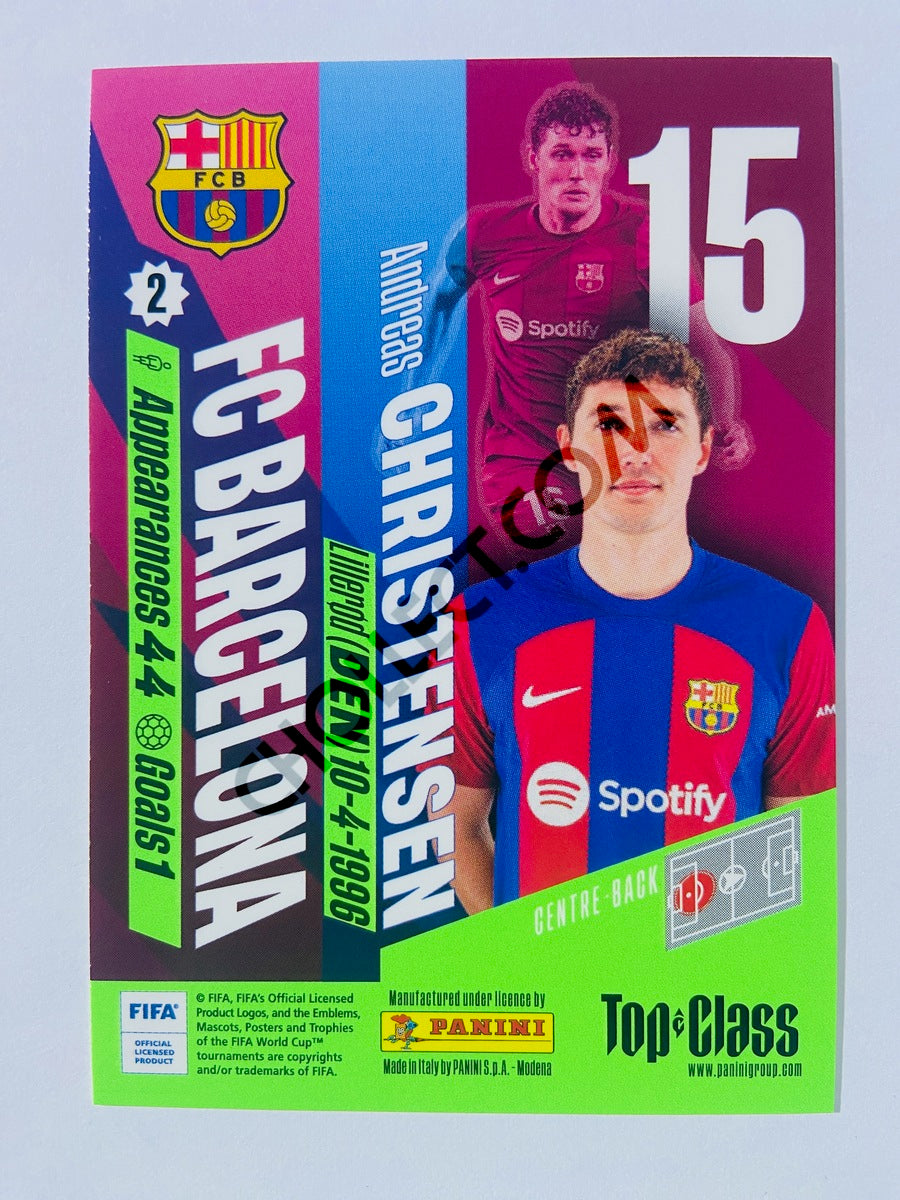 Andreas Christensen – FC Barcelona 2024 Panini Top Class #14