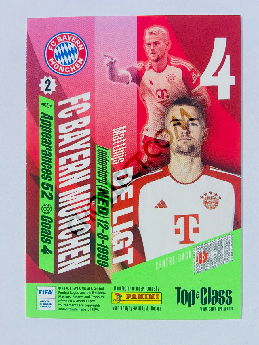 Matthijs de Ligt – FC Bayern München 2024 Panini Top Class #17