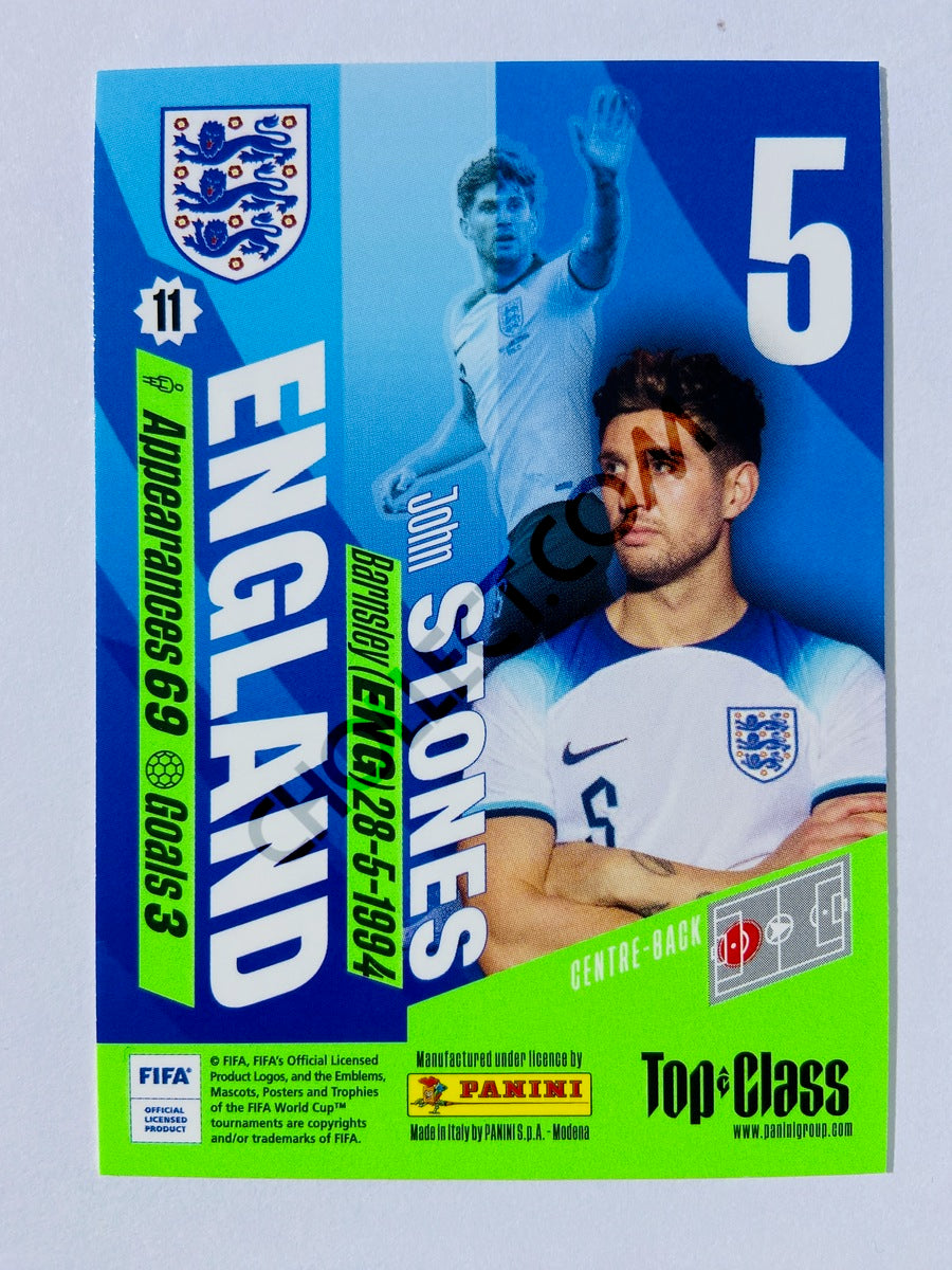 John Stones - England 2024 Panini Top Class #21