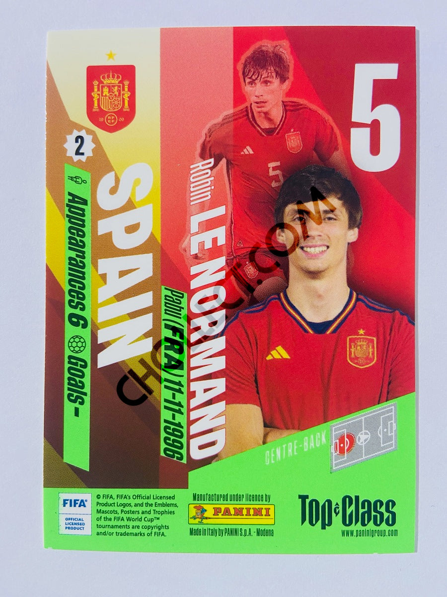 Robin Le Normand - Spain 2024 Panini Top Class #26