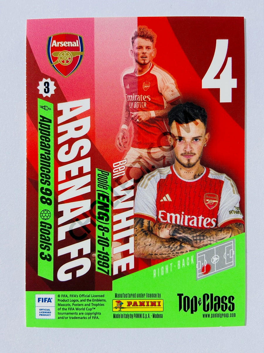 Ben White – Arsenal FC 2024 Panini Top Class #28