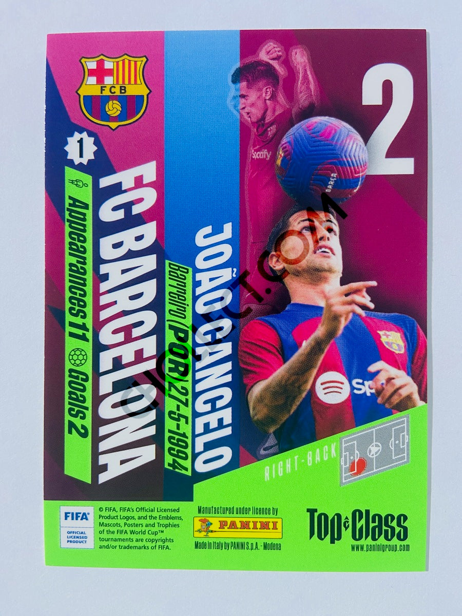 Joao Cancelo – FC Barcelona 2024 Panini Top Class #30