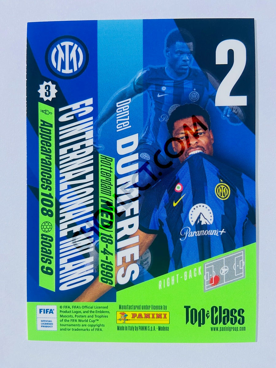 Denzel Dumfries – FC Internationale Milano 2024 Panini Top Class #32