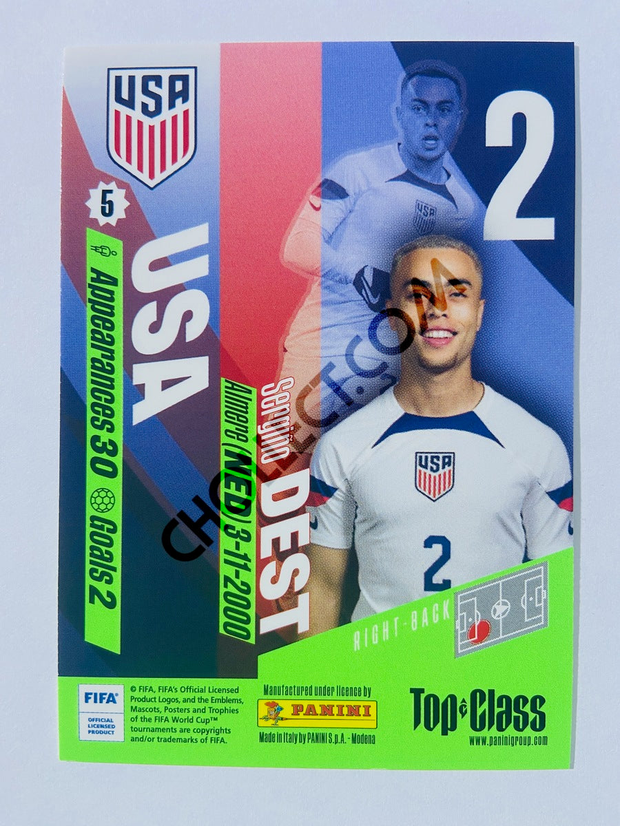 Sergino Dest - USA 2024 Panini Top Class #36