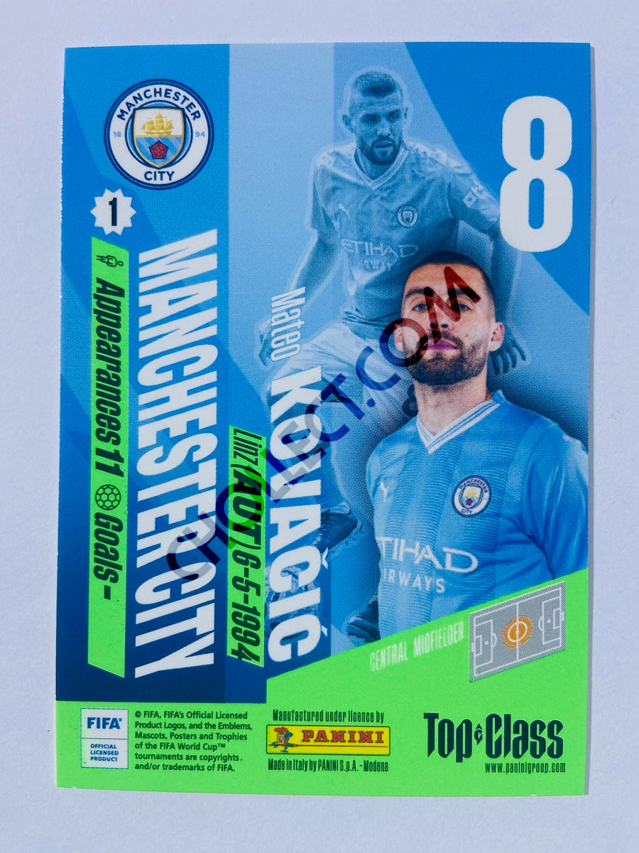 Mateo Kovacic – Manchester City 2024 Panini Top Class #47
