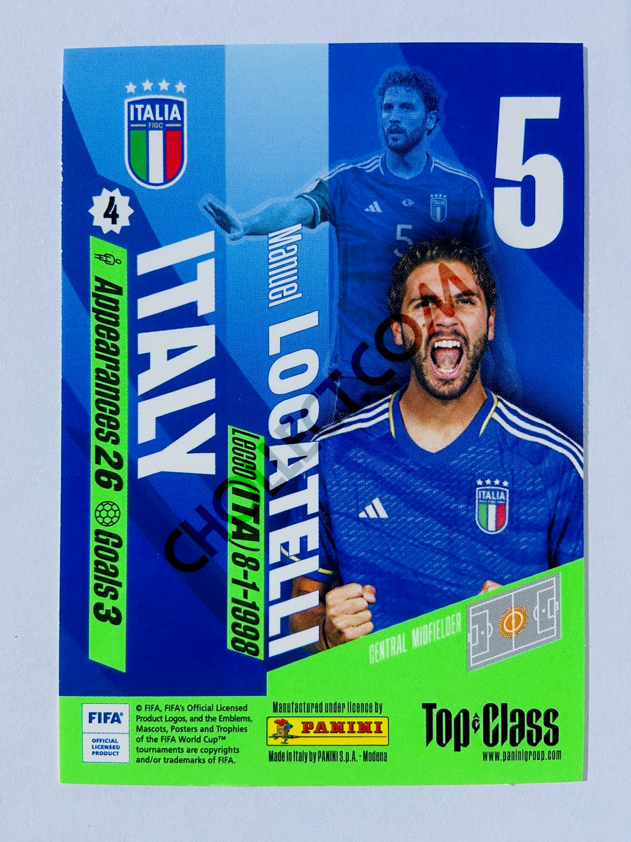 Manuel Locatelli - Italy 2024 Panini Top Class #60