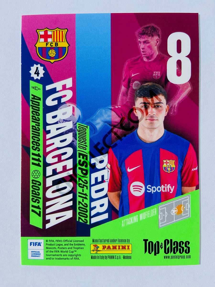 Pedri – FC Barcelona 2024 Panini Top Class #68