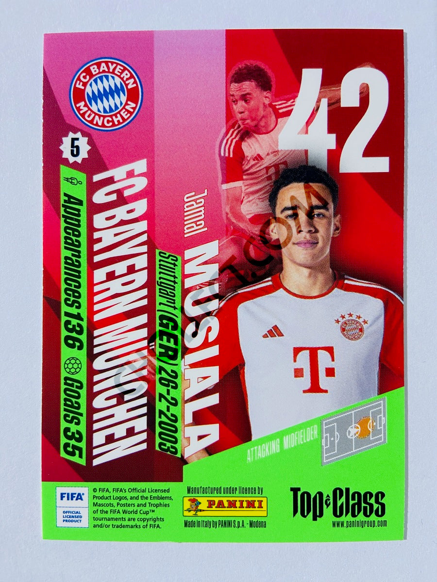 Jamal Musiala – FC Bayern München 2024 Panini Top Class #71