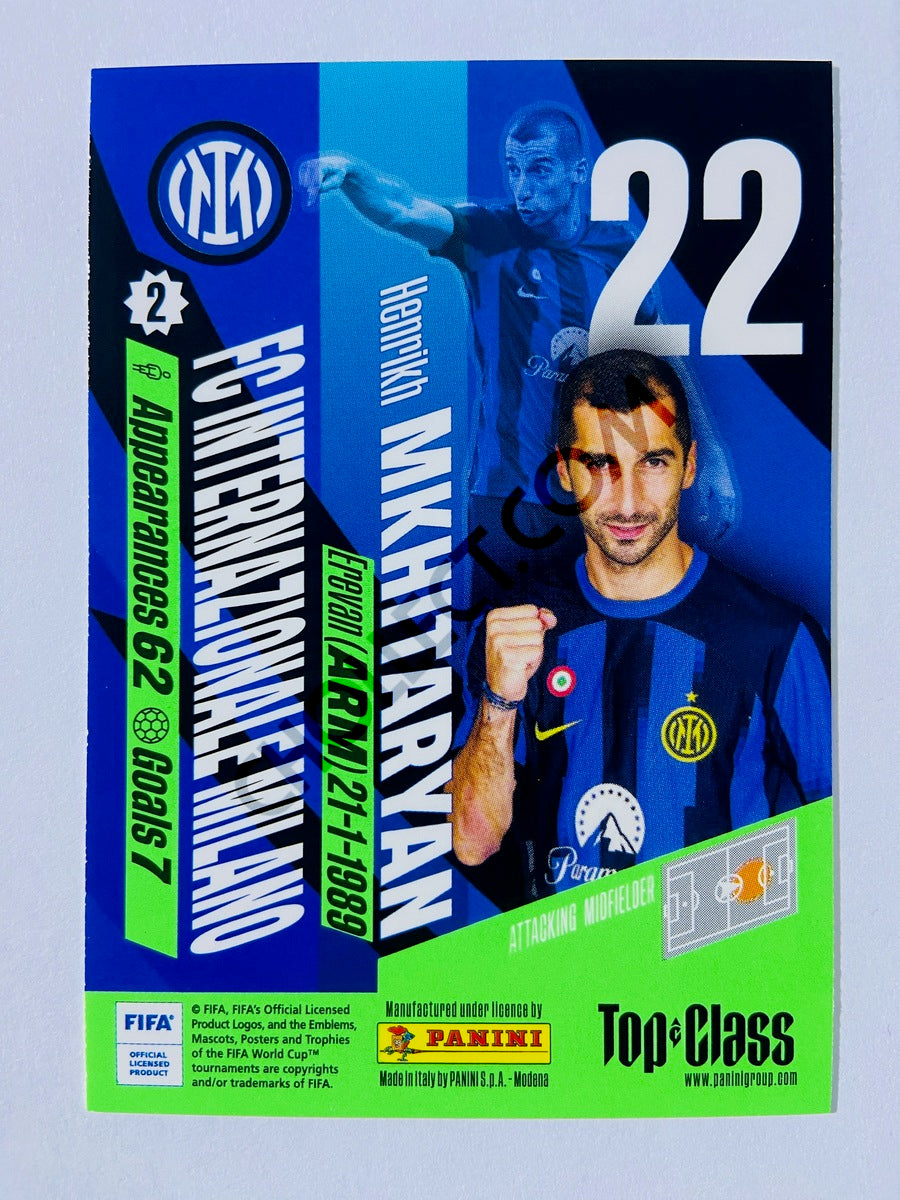 Henrikh Mkhitaryan - FC Internazionale Milano 2024 Panini Top Class #72