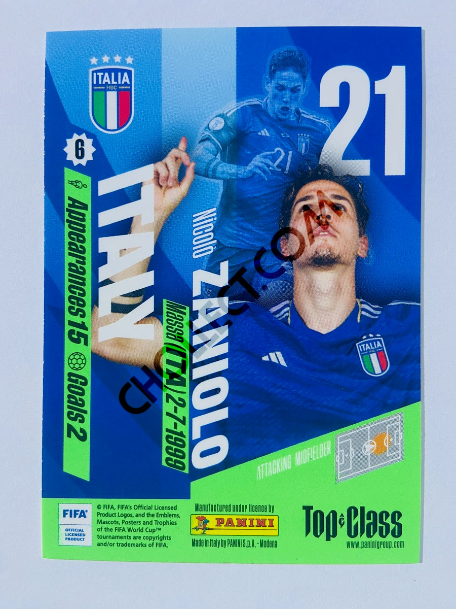 Nicolo Zaniolo - Italy 2024 Panini Top Class #78