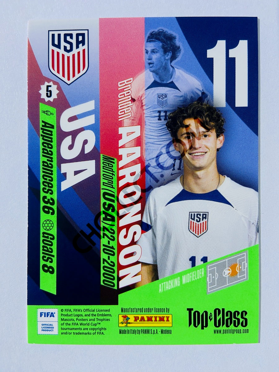 Brenden Aaronson – USA 2024 Panini Top Class #79