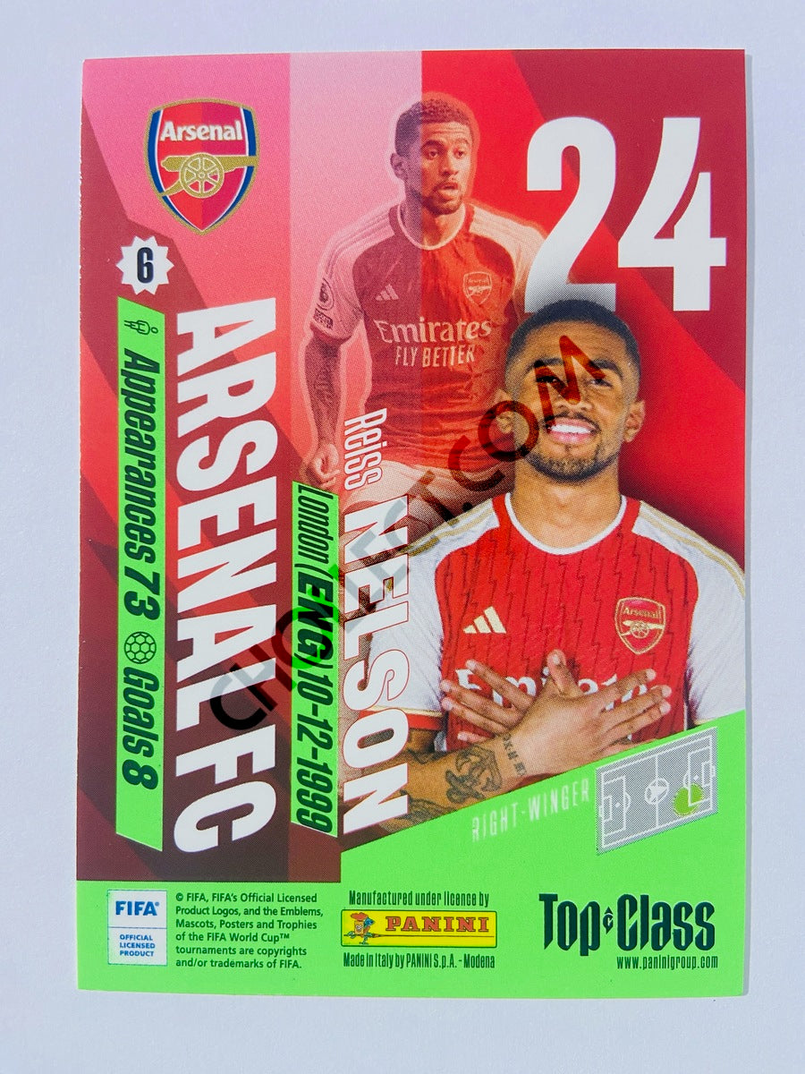 Reiss Nelson – Arsenal FC 2024 Panini Top Class #83