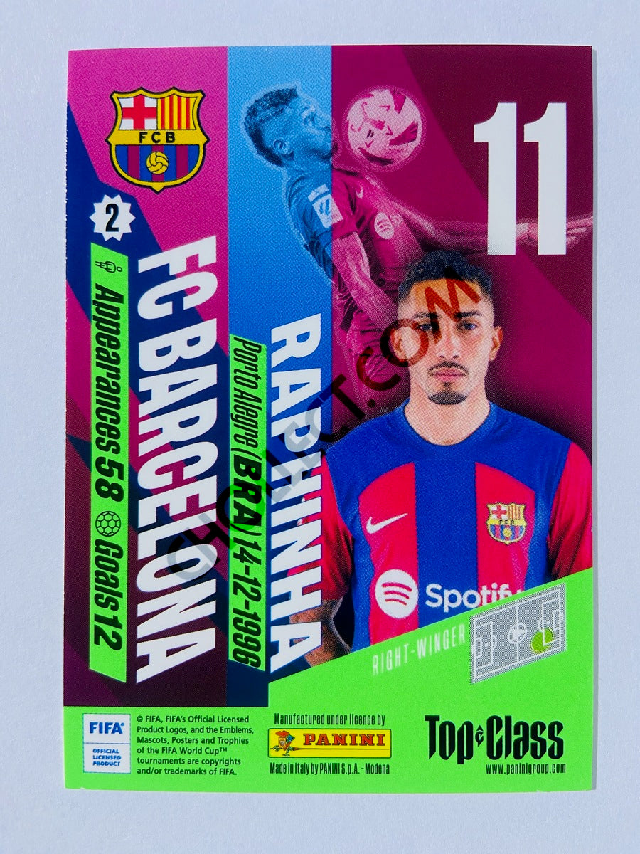 Raphinha – FC Barcelona 2024 Panini Top Class #85