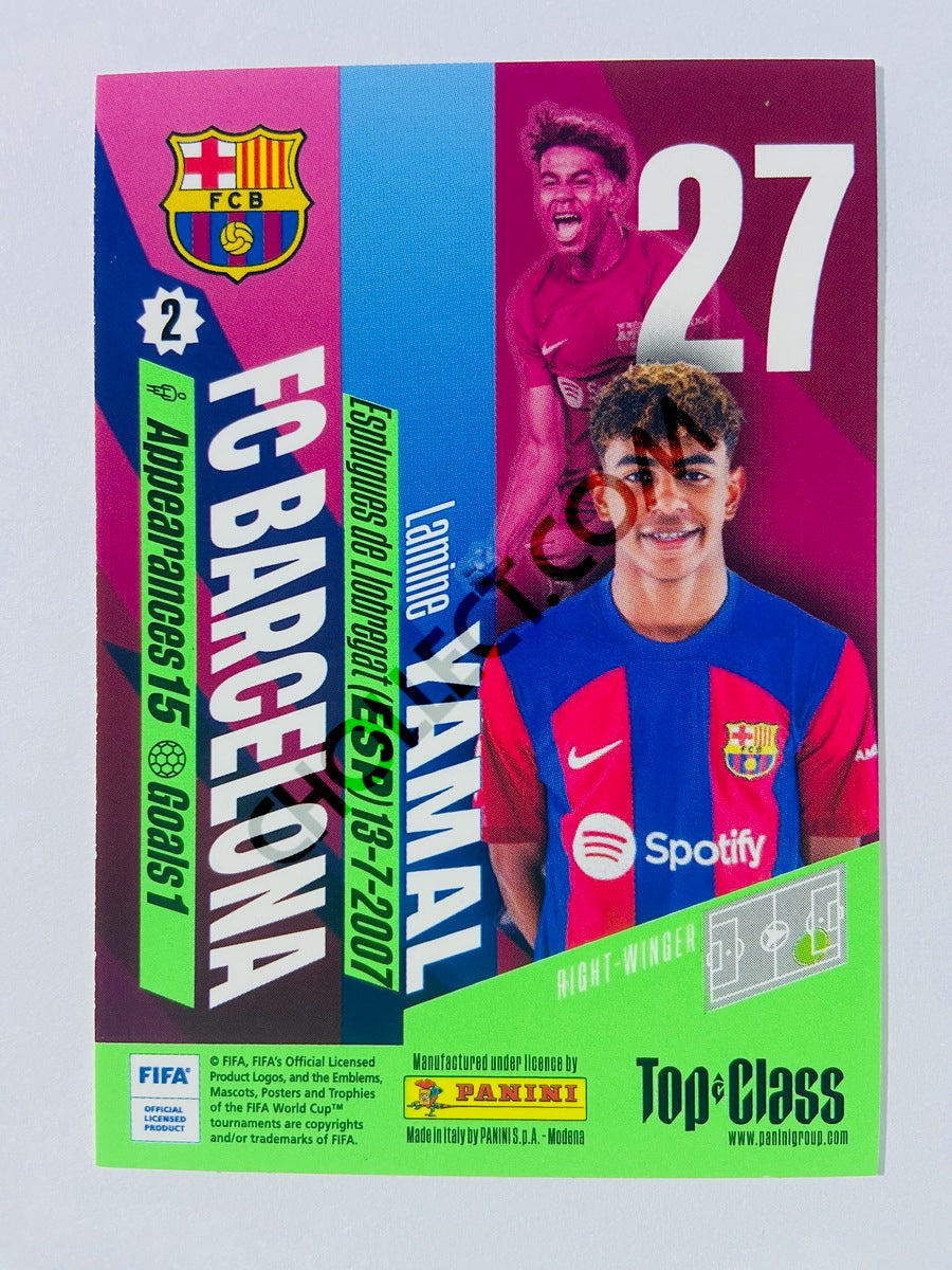 Lamine Yamal – FC Barcelona 2024 Panini Top Class #86