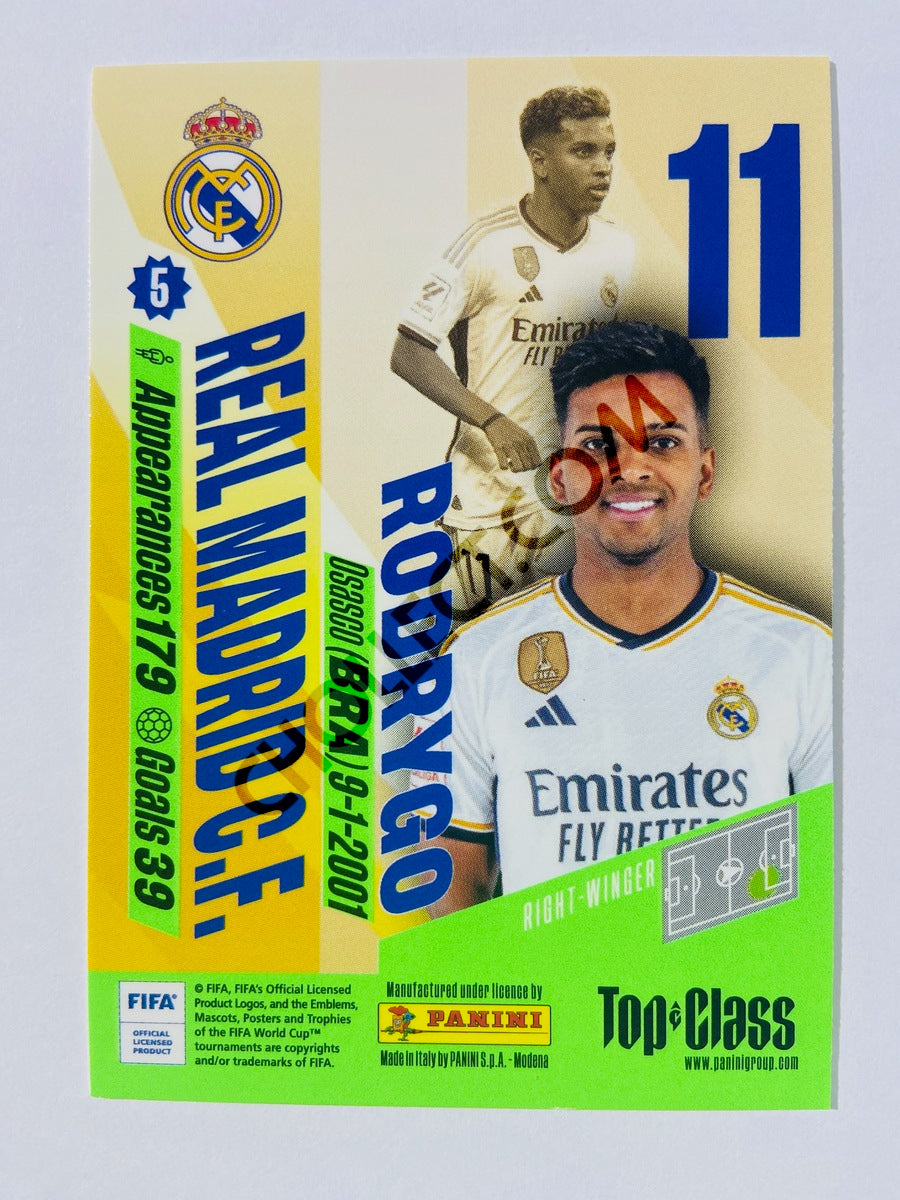 Rodrygo – Real Madrid 2024 Panini Top Class #87