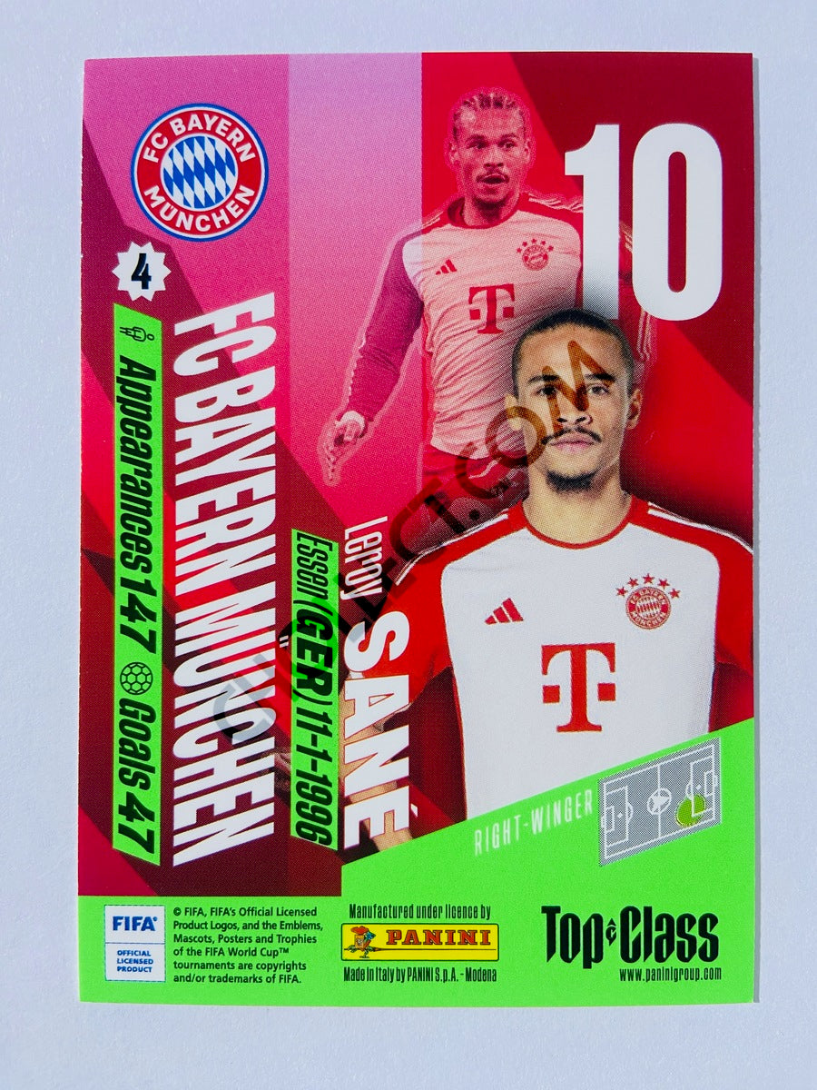 Leroy Sane – FC Bayern München 2024 Panini Top Class #88