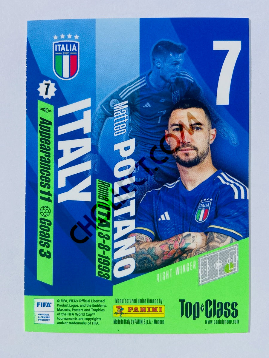 Matteo Politano - Italy 2024 Panini Top Class #95