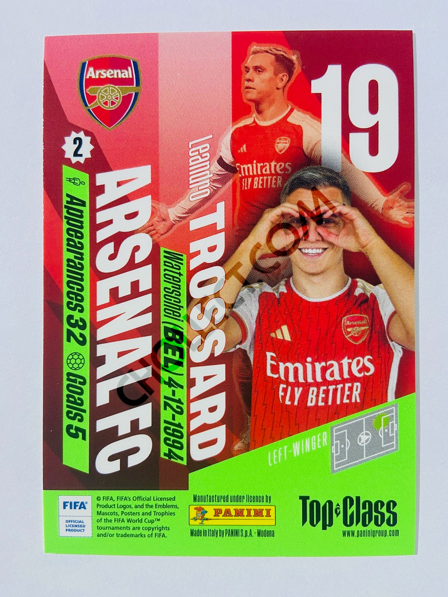 Leandro Trossard – Arsenal FC 2024 Panini Top Class #101