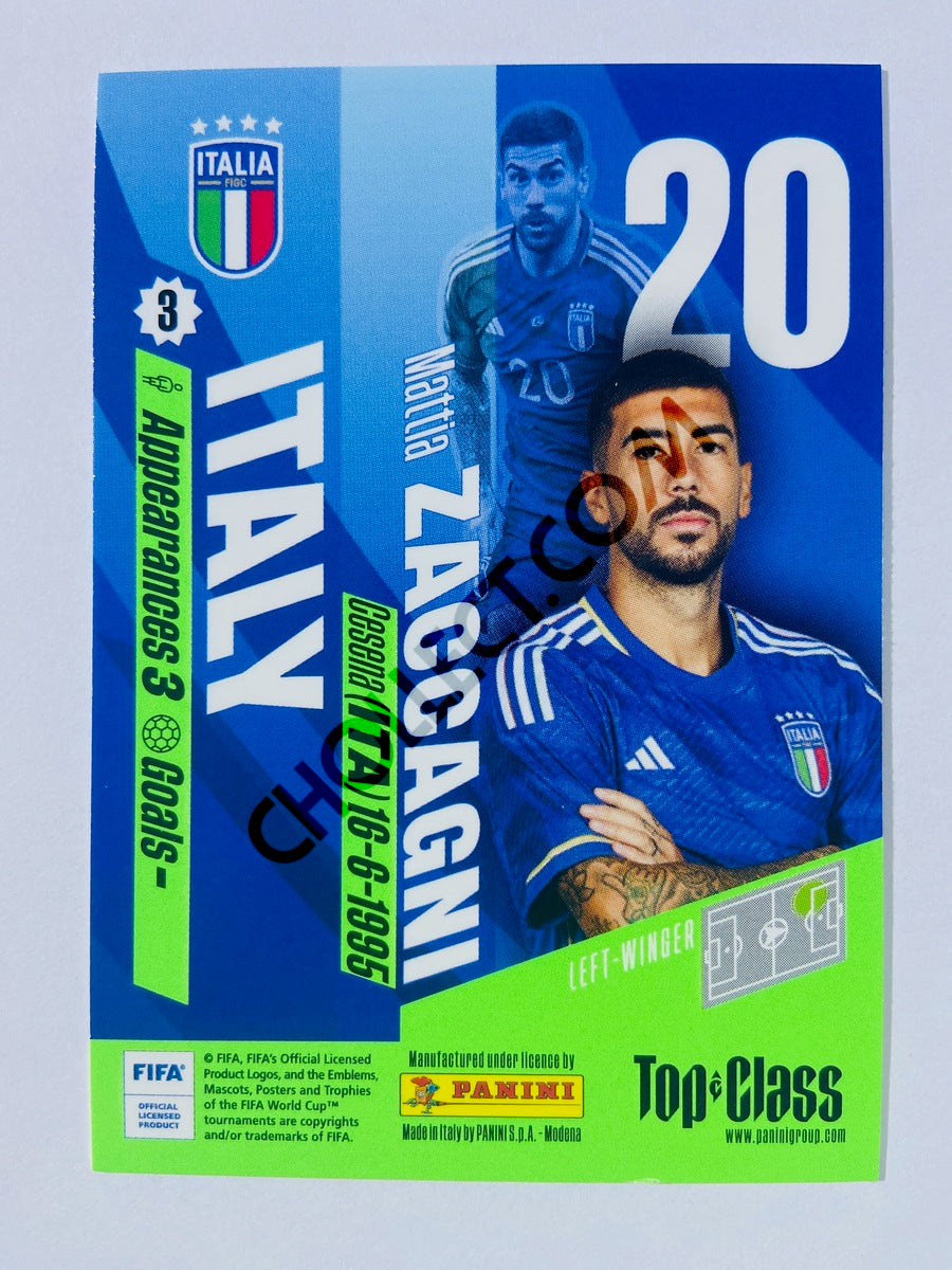 Mattia Zaccagni - Italy 2024 Panini Top Class #112