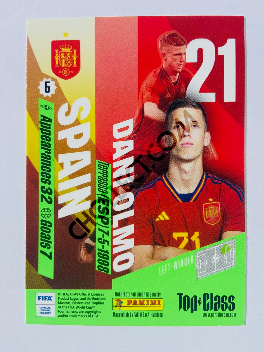 Dani Olmo - Spain 2024 Panini Top Class #113