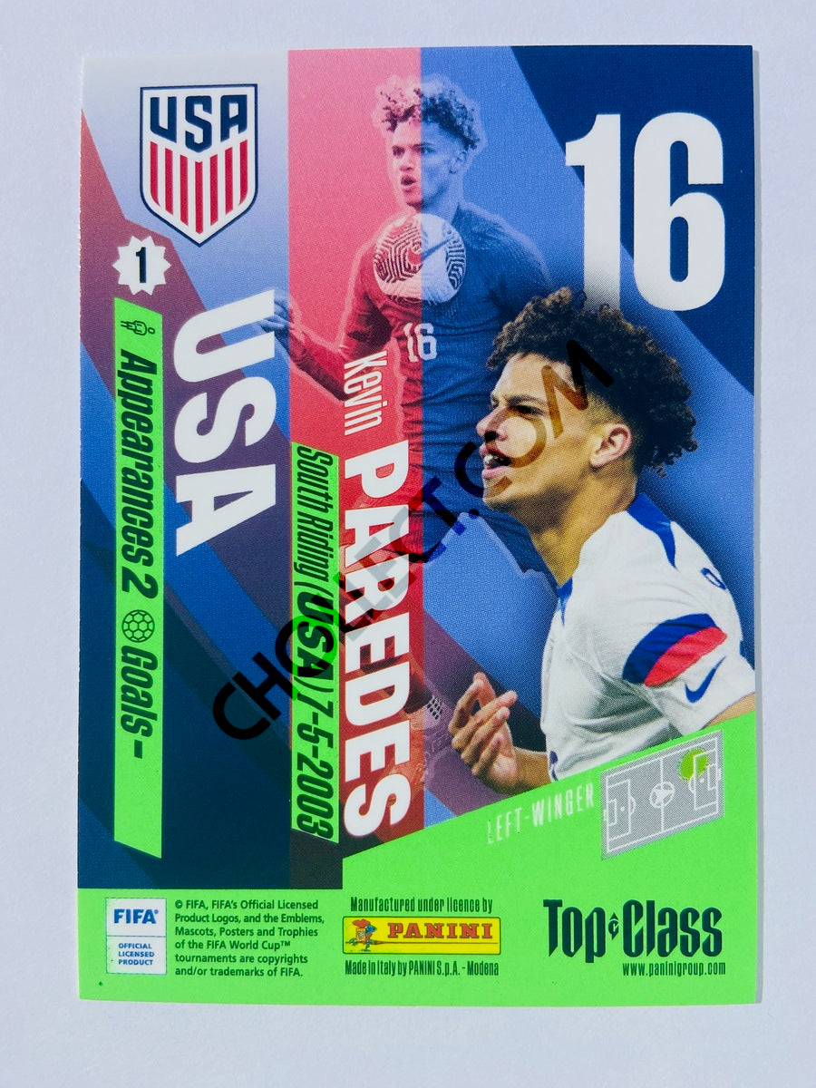 Kevin Paredes - USA 2024 Panini Top Class #116