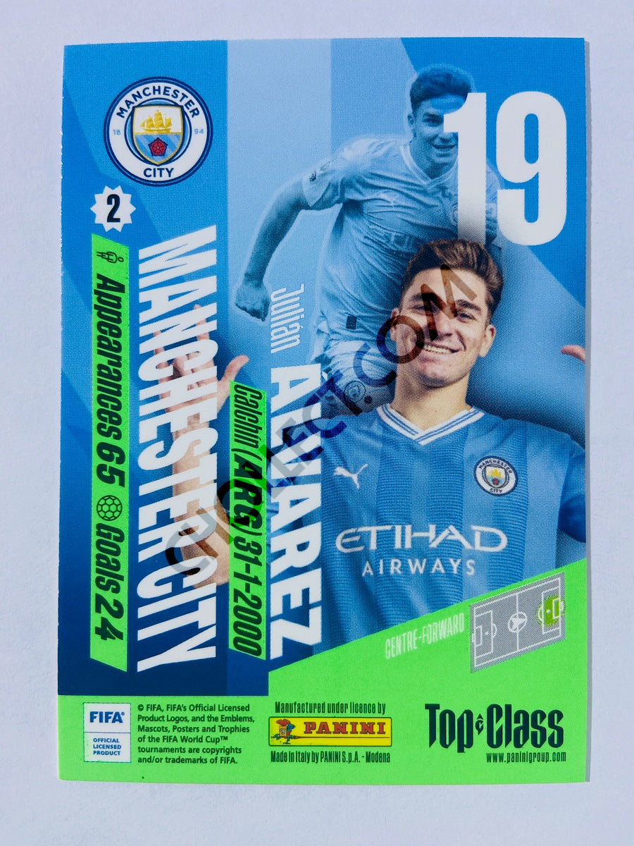 Julian Alvarez – Manchester City 2024 Panini Top Class #120