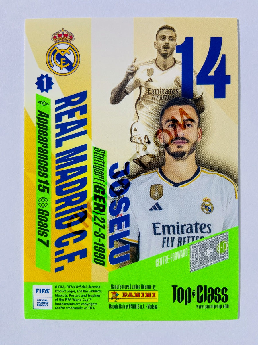 Joselu – Real Madrid CF 2024 Panini Top Class #122