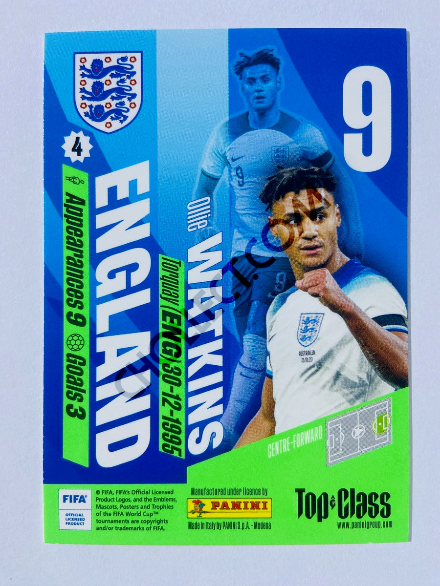 Ollie Watkins - England 2024 Panini Top Class #128