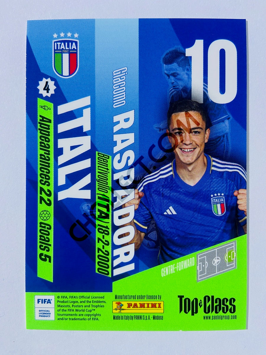 Giacomo Raspadori - Italy 2024 Panini Top Class #132