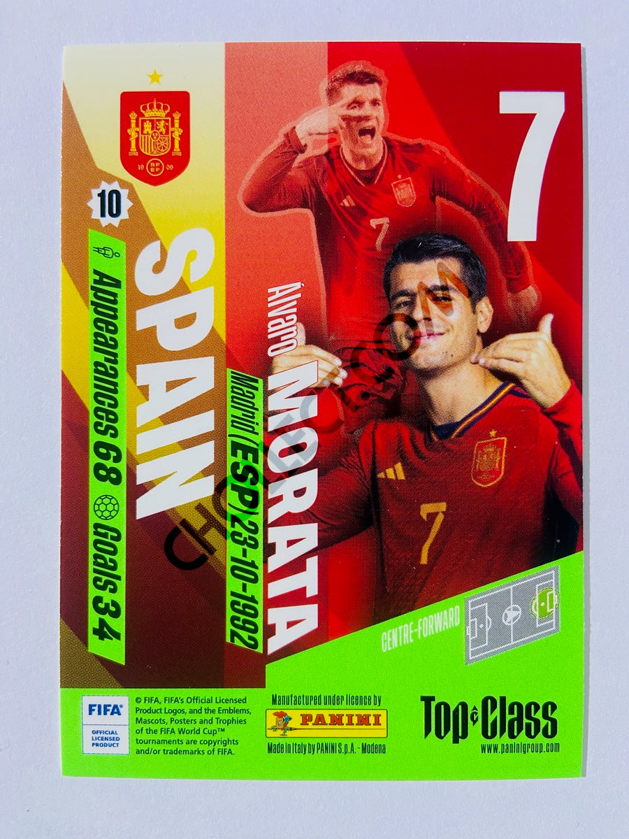 Alvaro Morata - Spain 2024 Panini Top Class #133 – chollect.com