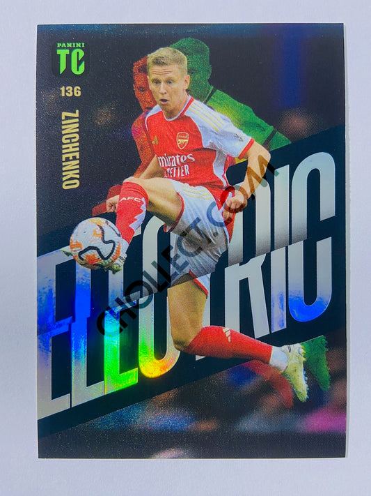 Oleksandr Zinchenko – Arsenal FC 2024 Panini Top Class Electric #136