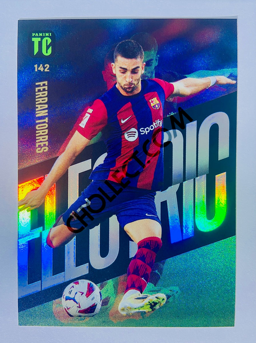 Ferran Torres – FC Barcelona 2024 Panini Top Class Electric #142