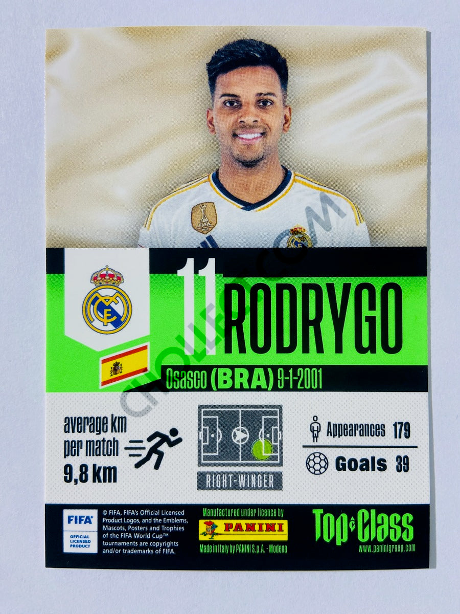 Rodrygo – Real Madrid CF 2024 Panini Top Class Electric #145