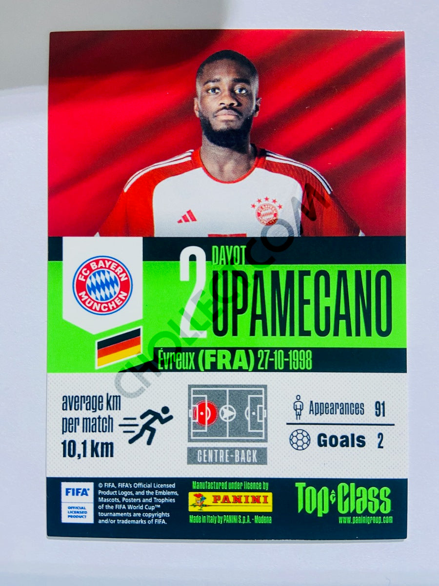 Dayot Upamecano – FC Bayern München 2024 Panini Top Class Electric #146