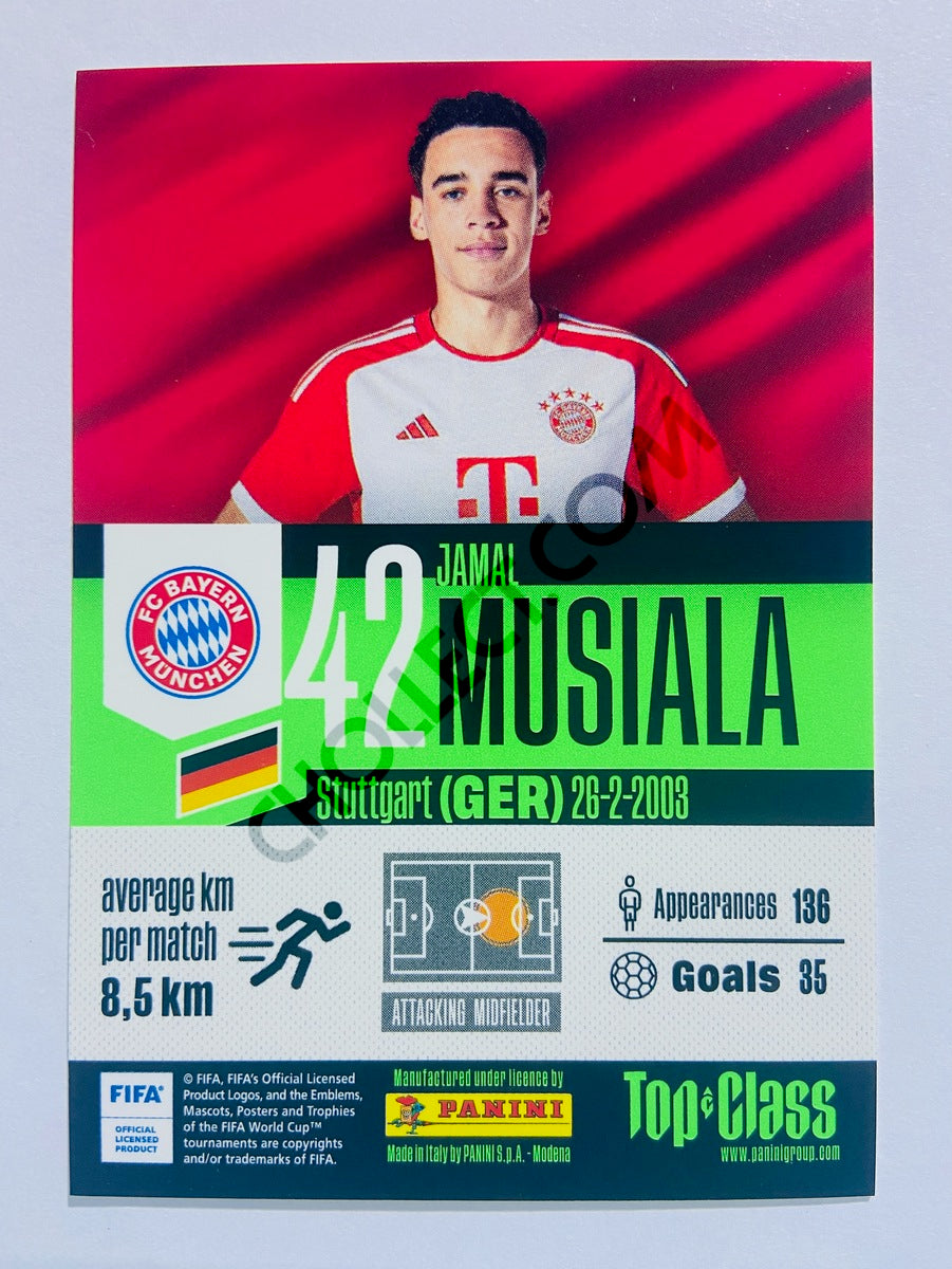 Jamal Musiala – FC Bayern München 2024 Panini Top Class Electric #148