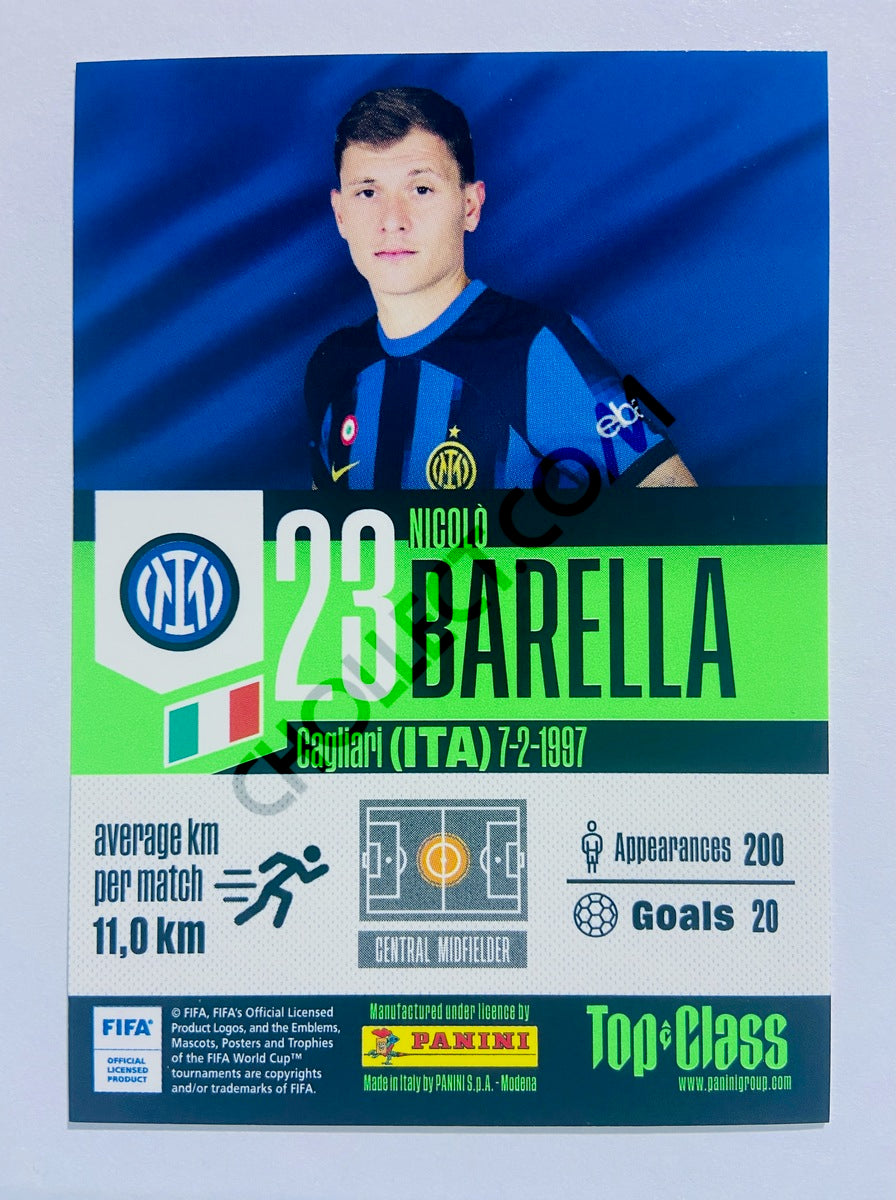 Nicolo Barella – FC Internationale Milano 2024 Panini Top Class Electric #150