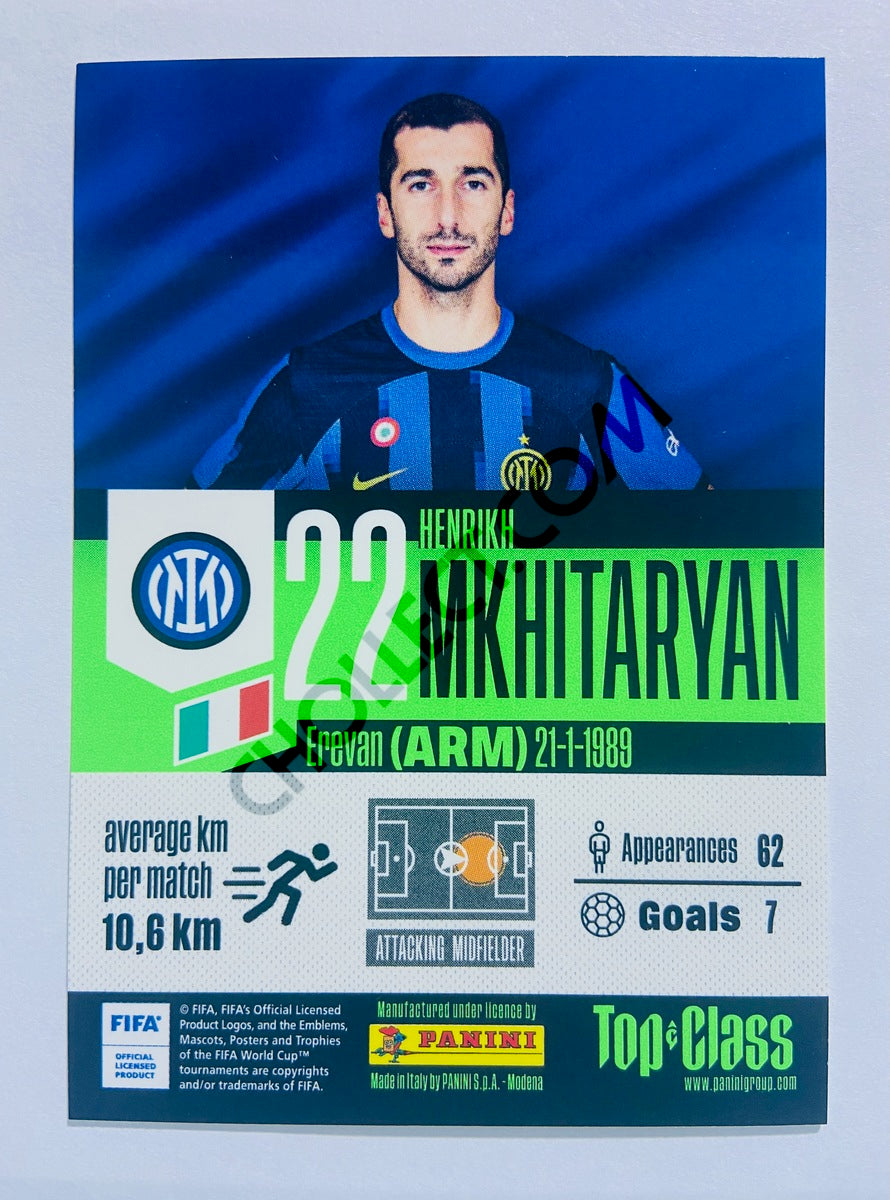 Henrikh Mkhitaryan – FC Internationale Milano 2024 Panini Top Class Electric #151