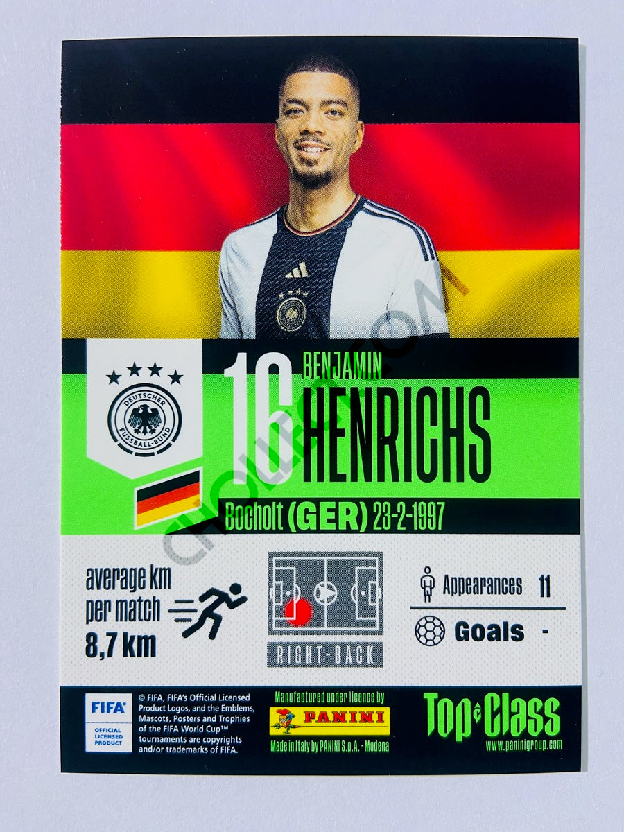 Benjamin Henrichs - Germany 2024 Panini Top Class Electric #155