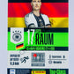 David Raum – Germany 2024 Panini Top Class Electric #156