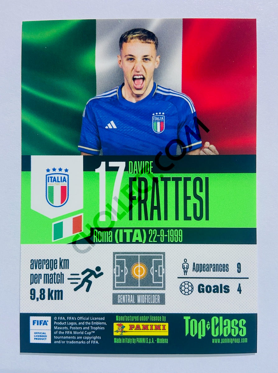 Davide Frattesi - Italy 2024 Panini Top Class Electric #157