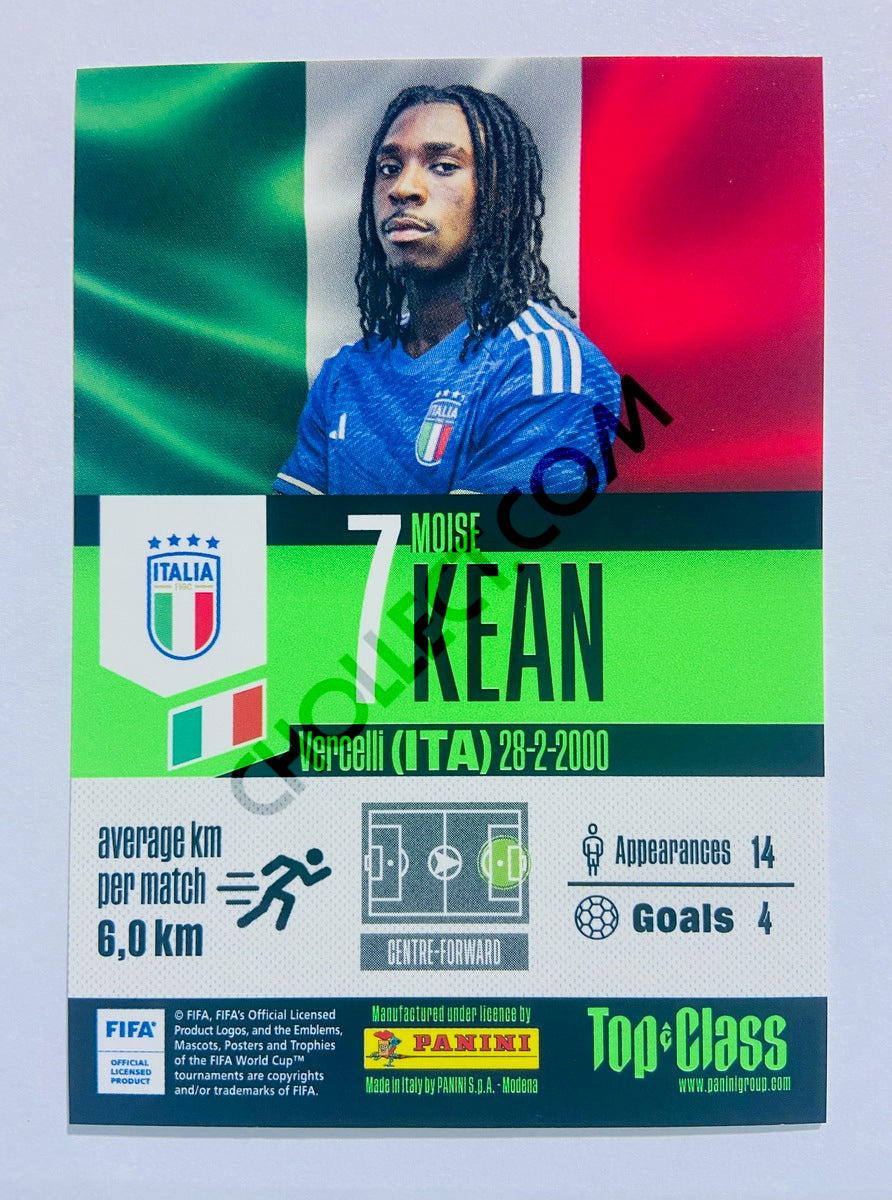 Moise Kean - Italy 2024 Panini Top Class Electric #159