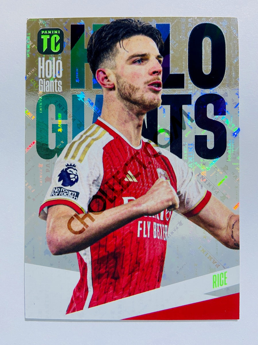 Declan Rice – Arsenal FC 2024 Panini Top Class Holo Giants #5