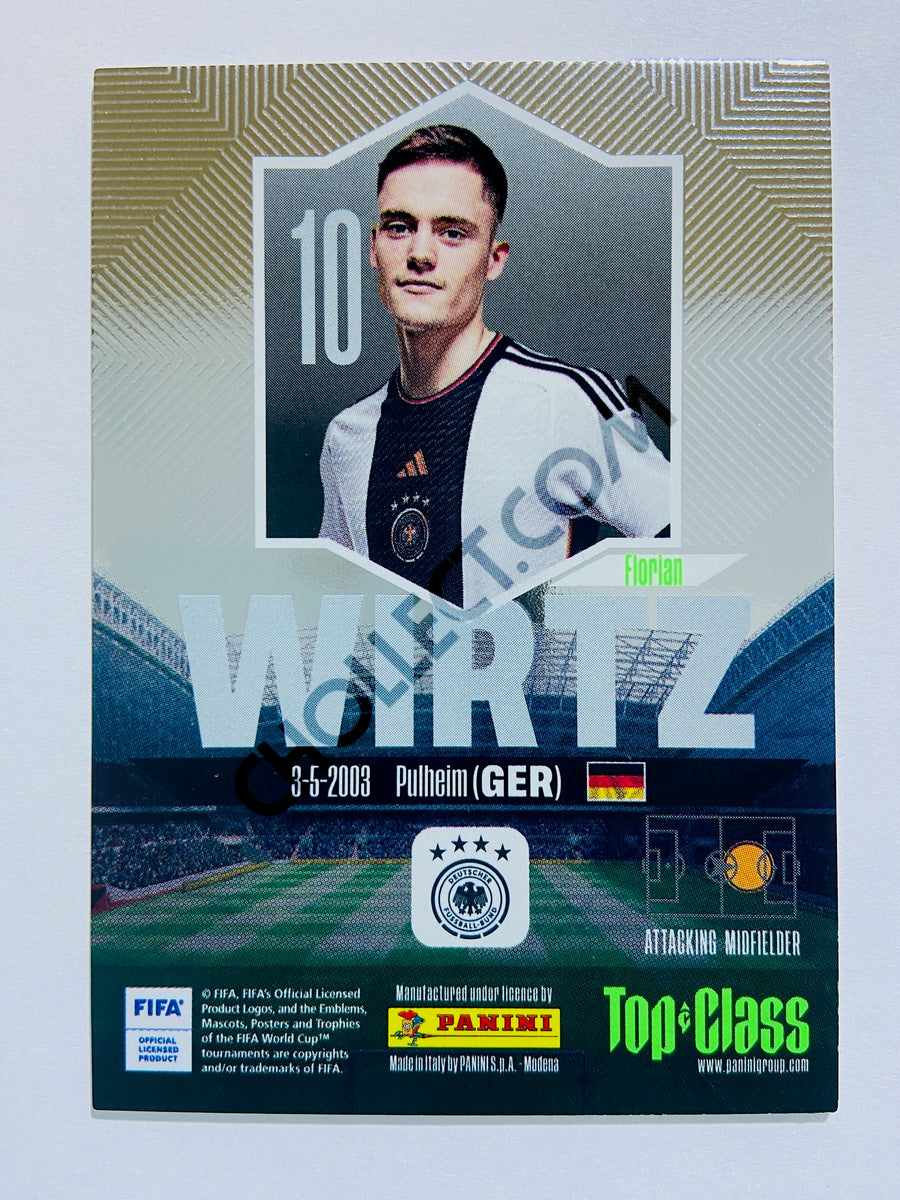 Florian Wirtz - Germany 2024 Panini Top Class Holo Giants #6