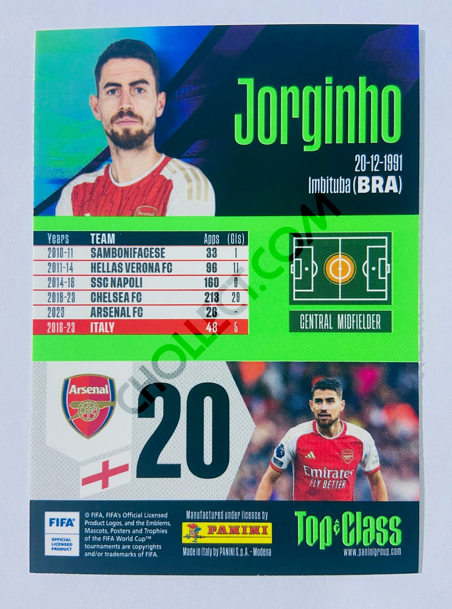 Jorginho – Arsenal FC 2024 Panini Top Class Master Class #235