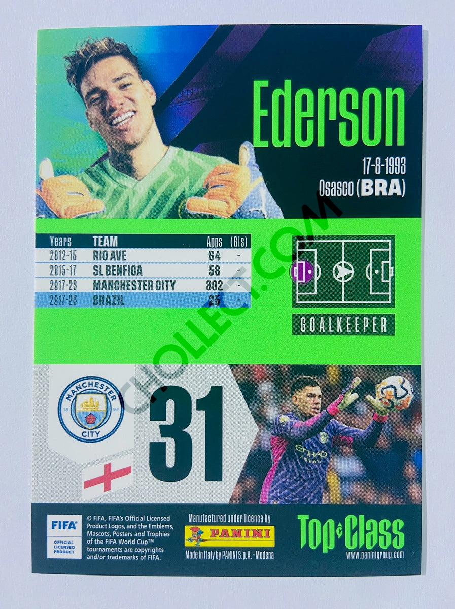 Ederson – Manchester City 2024 Panini Top Class Master Class #236