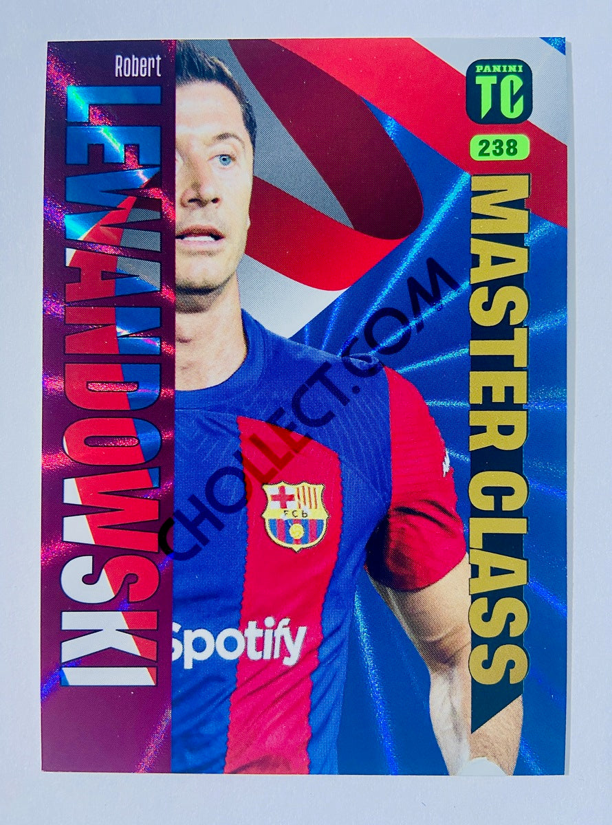 Robert Lewandowski – FC Barcelona 2024 Panini Top Class Master Class #238