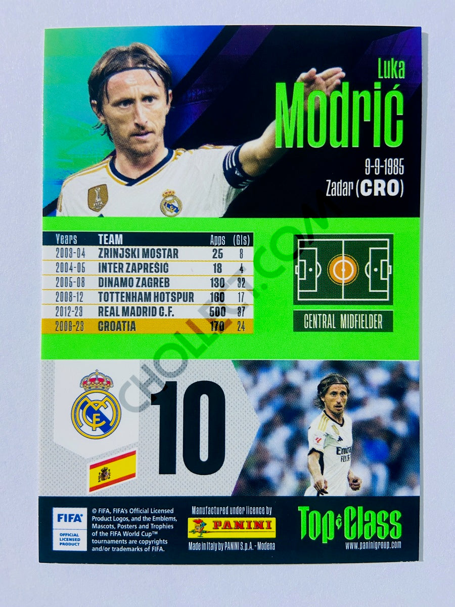 Luka Modric – Real Madrid CF 2024 Panini Top Class Master Class #240