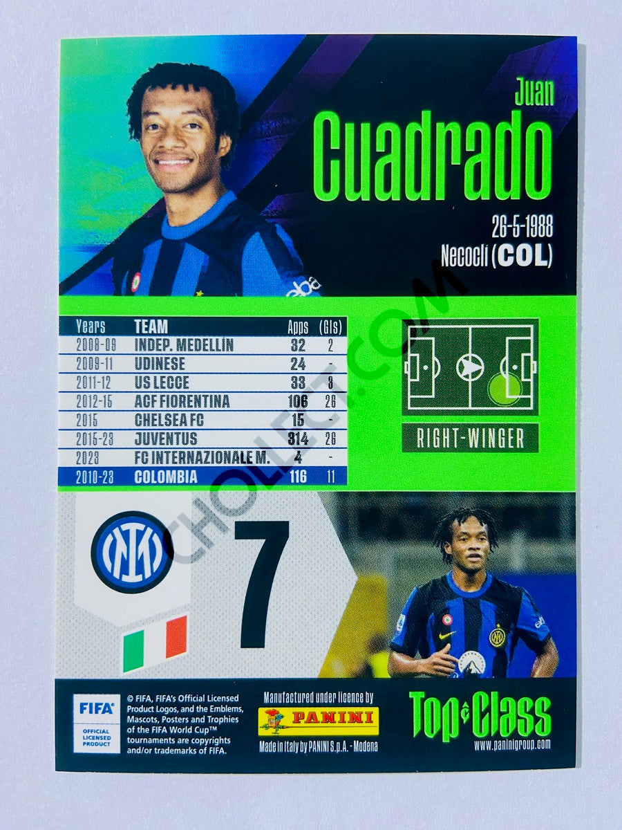 Juan Cuadrado - FC Internazionale Milano 2024 Panini Top Class Master Class #241