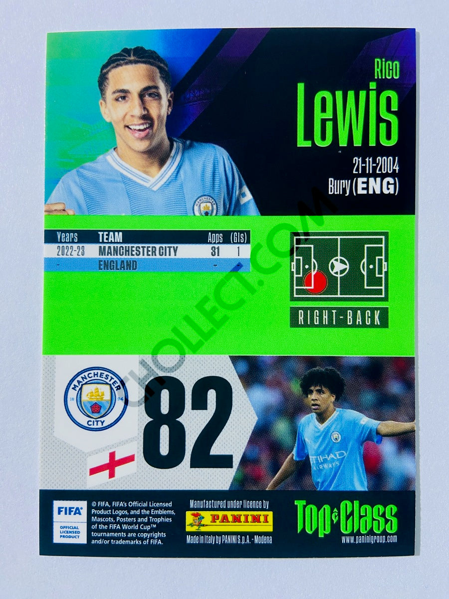 Rico Lewis – Manchester City 2024 Panini Top Class New Sensation #251