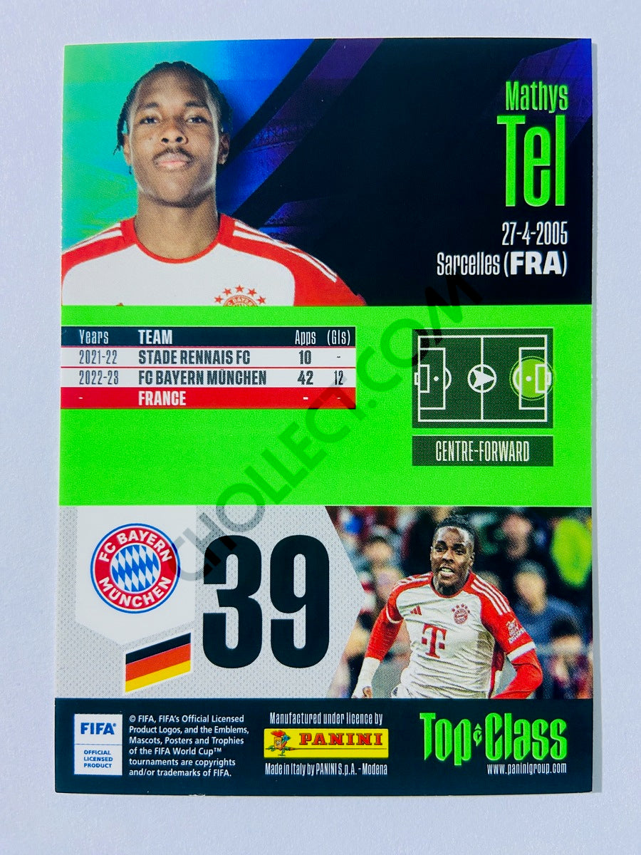 Mathys Tel – FC Bayern München 2024 Panini Top Class New Sensation #255